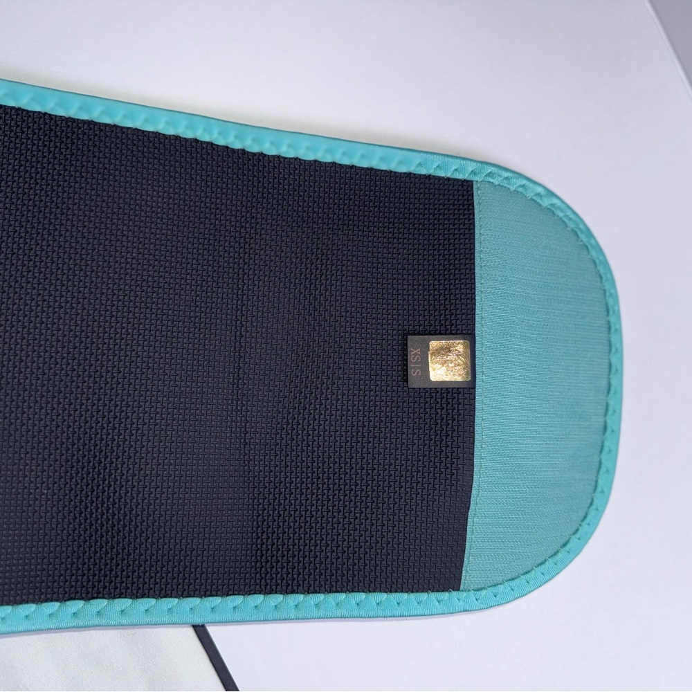 Paige Hathaway Waist Trimmer Belt XS Tiffany Blue Adjustable Compression - Picture 8 of 10